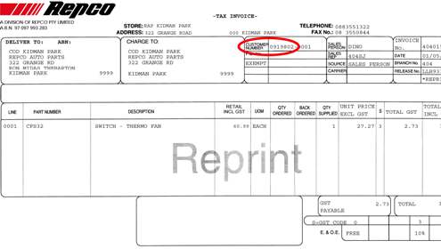 Login help | Repco Trade NZ